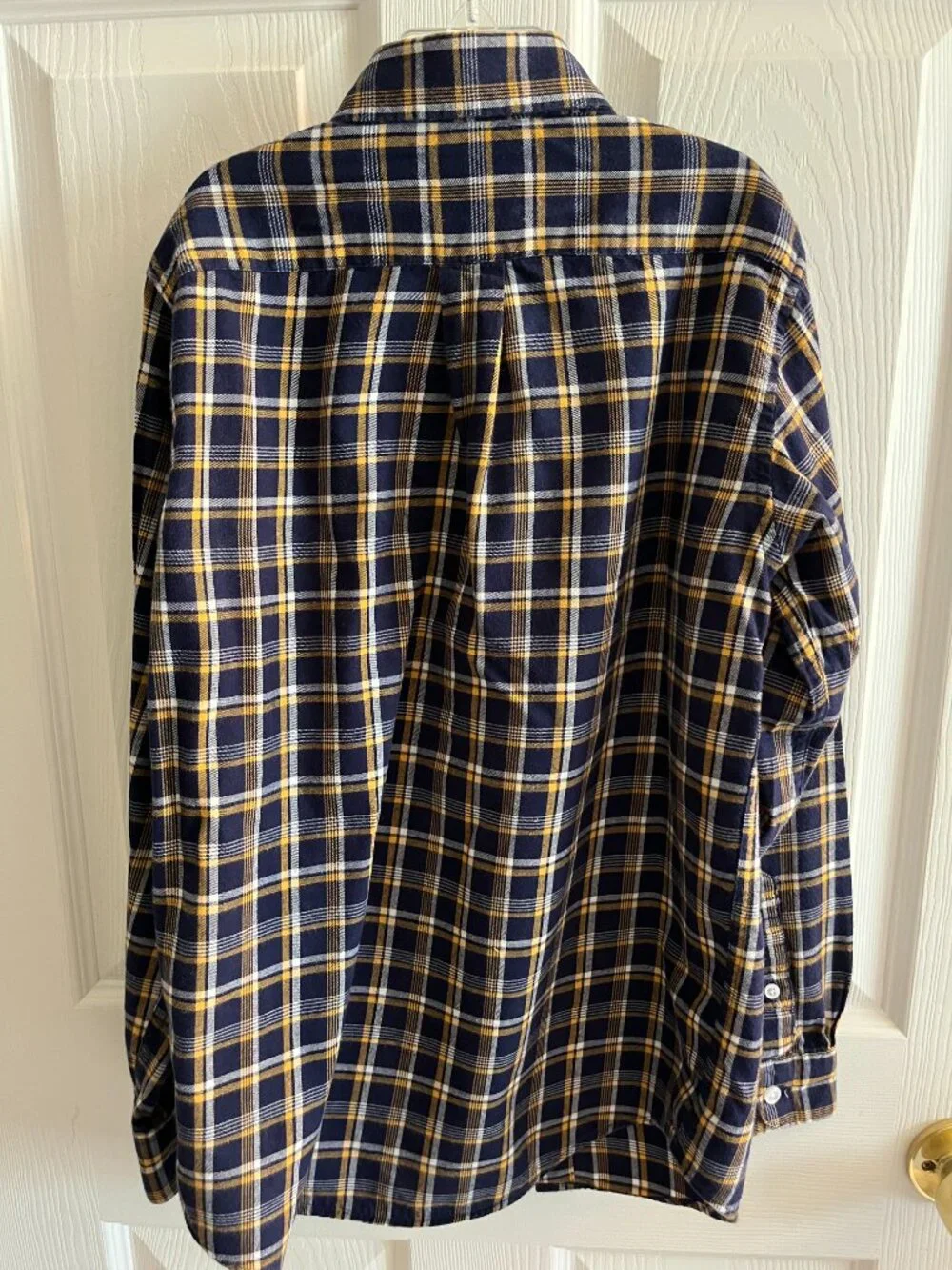 Boys 10-12 Class Club long sleeved button down plaid shirt